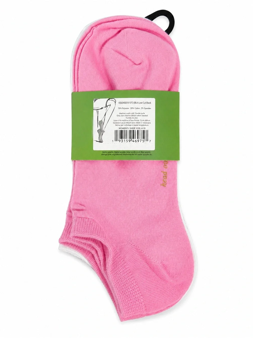 kate spade New York Low Cut Socks 3 Pack
